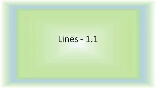 lines 1 1