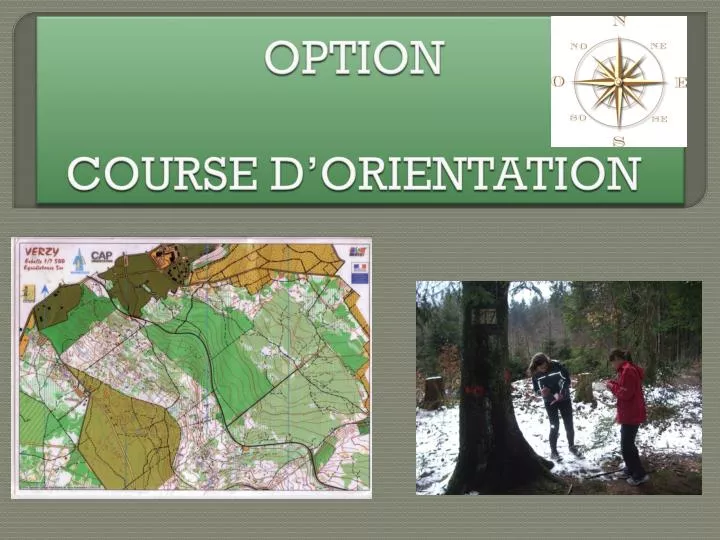 option course d orientation