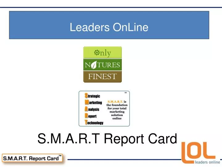 s m a r t report card