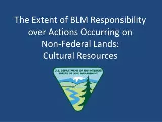 Proposed Projects on Non-Federal Lands