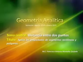 geometr a anal tica