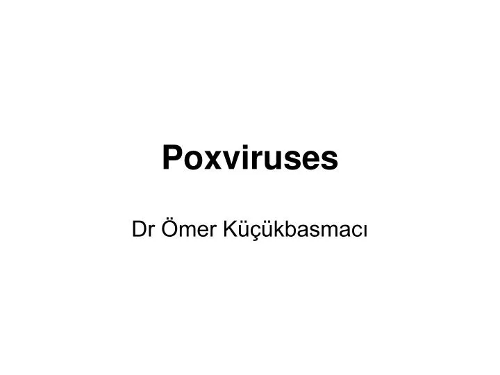 poxviruses