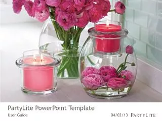 partylite powerpoint template