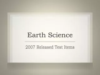 Earth Science