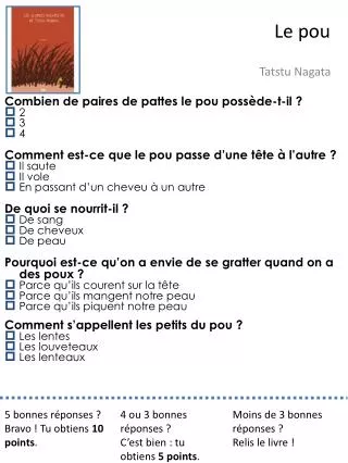 le pou