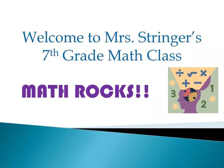 welcome to mrs stringer s 7 th grade math class
