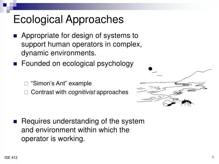 ecological approaches