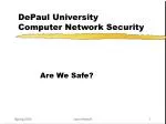 Understanding Internet Security: Risks, Challenges, and Best Practices - slide 1