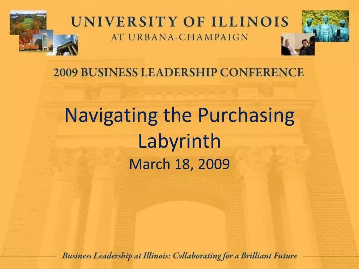 navigating the purchasing labyrinth