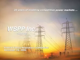 WSPP Inc. wspp