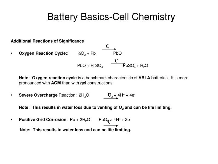 battery basics cell chemistry