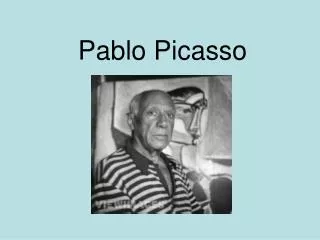 pablo picasso