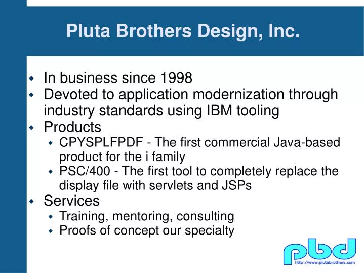 pluta brothers design inc