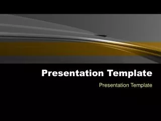 Presentation Template