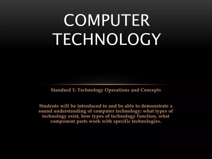 computer technology