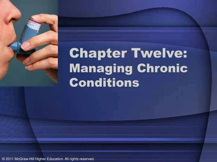 chapter twelve managing chronic conditions