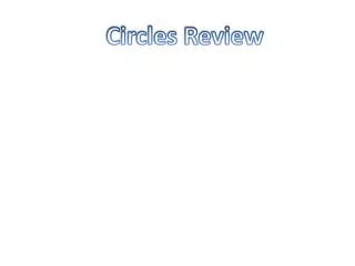 Circles Review