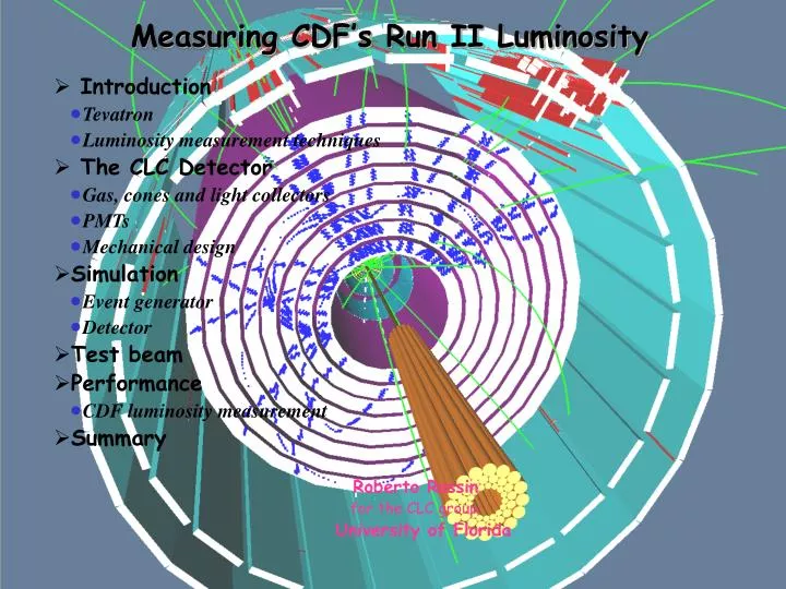 measuring cdf s run ii luminosity