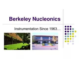 Berkeley Nucleonics