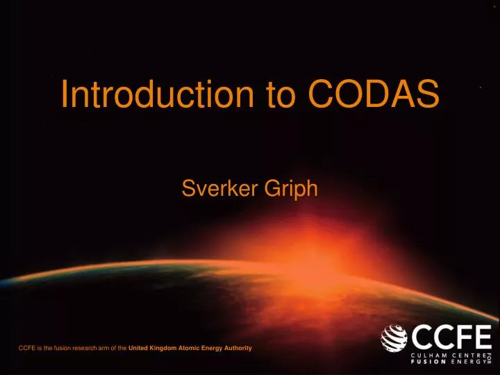 introduction to codas