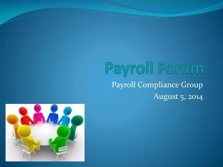 payroll forum