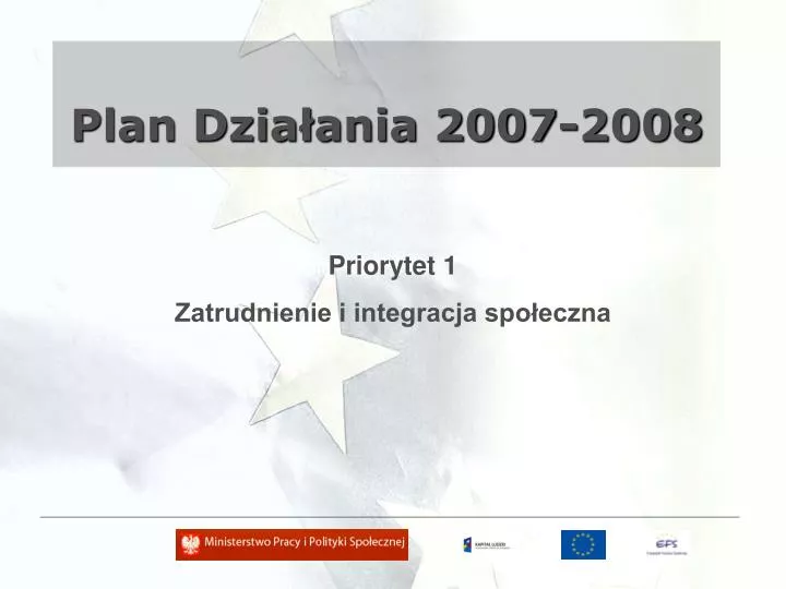 plan dzia ania 2007 2008