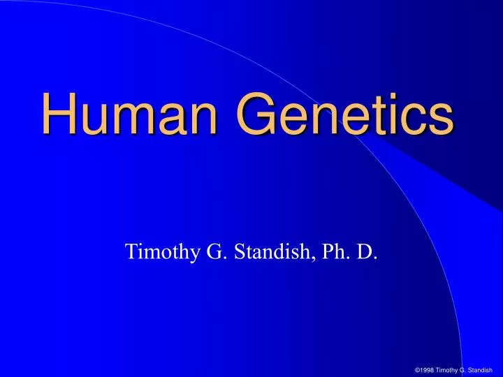 human genetics