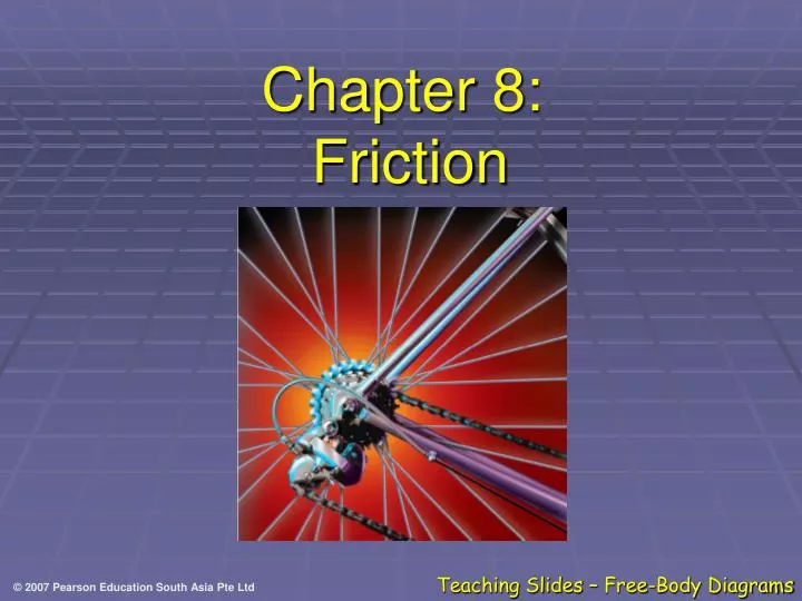 chapter 8 friction