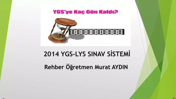 2014 ygs lys sinav s stem