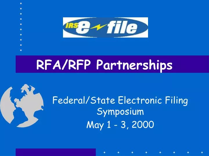 rfa rfp partnerships