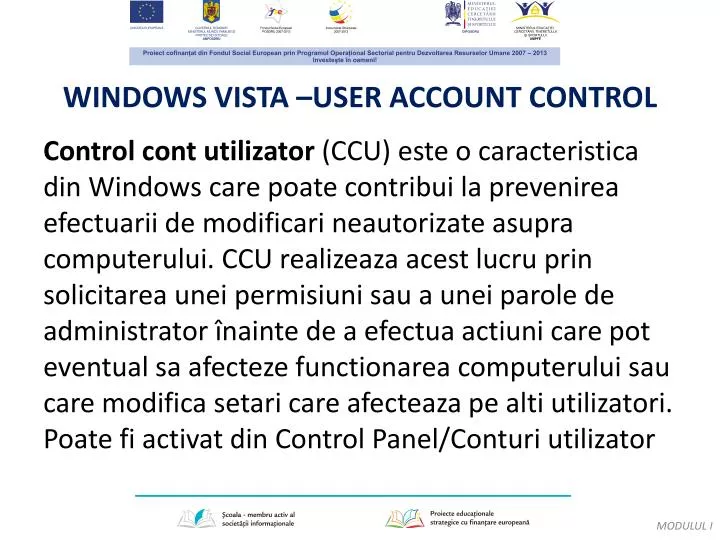 windows vista user account control
