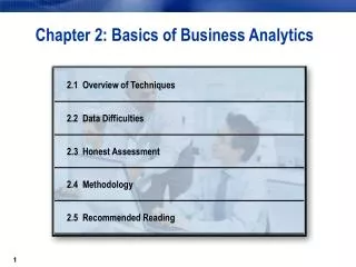 Chapter 2: Basics of Business Analytics