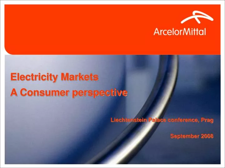 electricity markets a consumer perspective