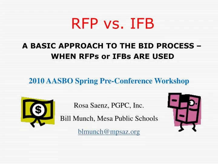 rfp vs ifb
