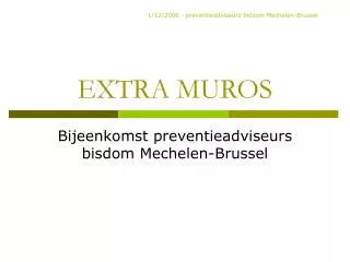 extra muros