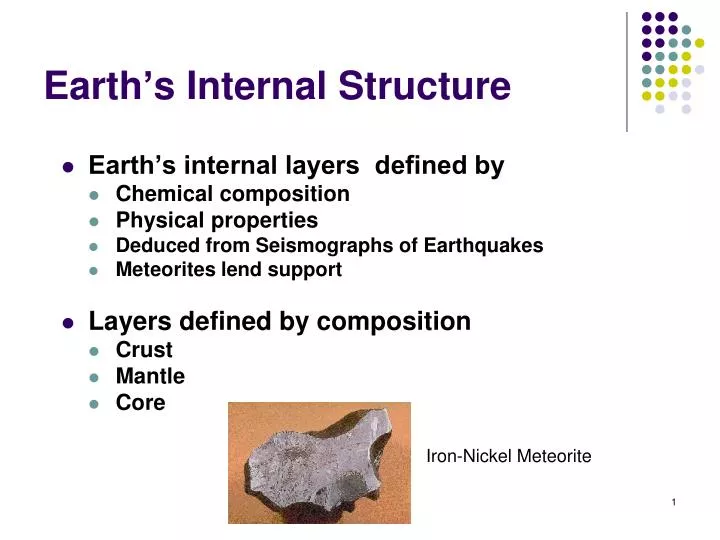 earth s internal structure