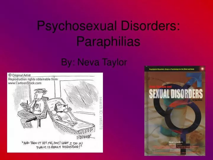 psychosexual disorders paraphilias