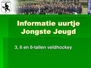 informatie uurtje jongste jeugd