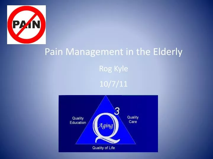 pain management in the elderly rog kyle 10 7 11
