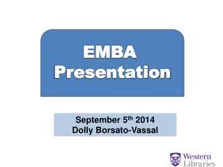 EMBA Presentation