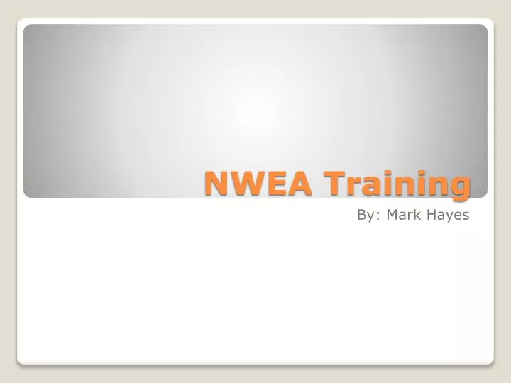 nwea training