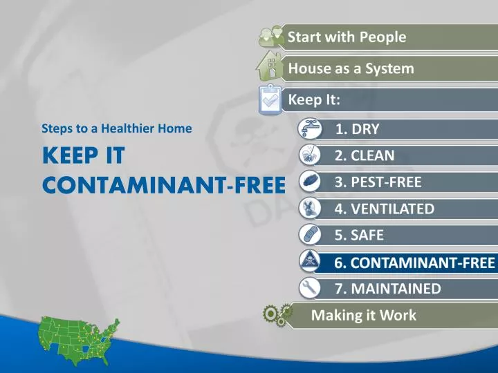 keep it contaminant free