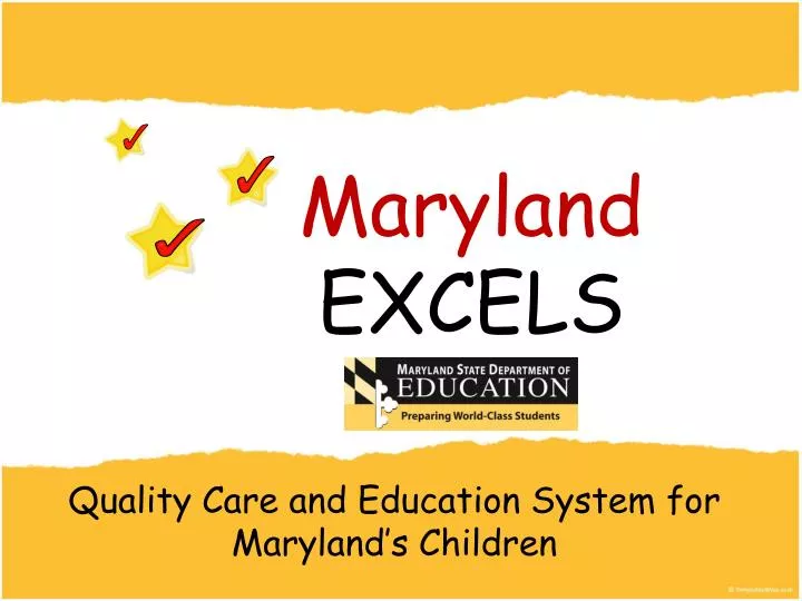 quality care and education system for maryland s children
