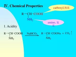 ?. Chemical Properties