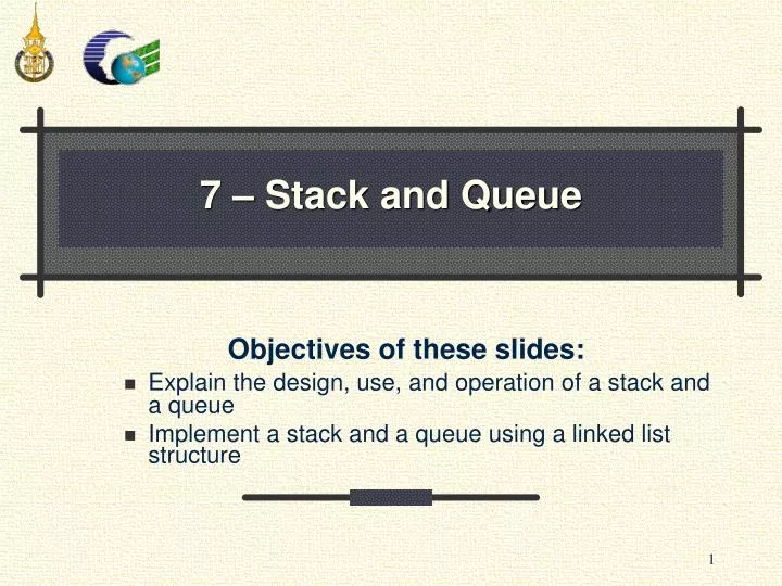 7 stack and queue