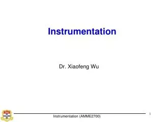 Instrumentation