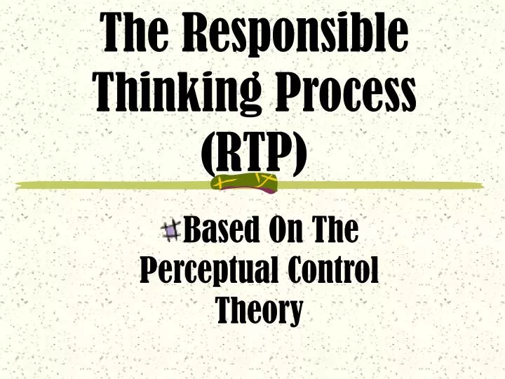 the responsible thinking process rtp