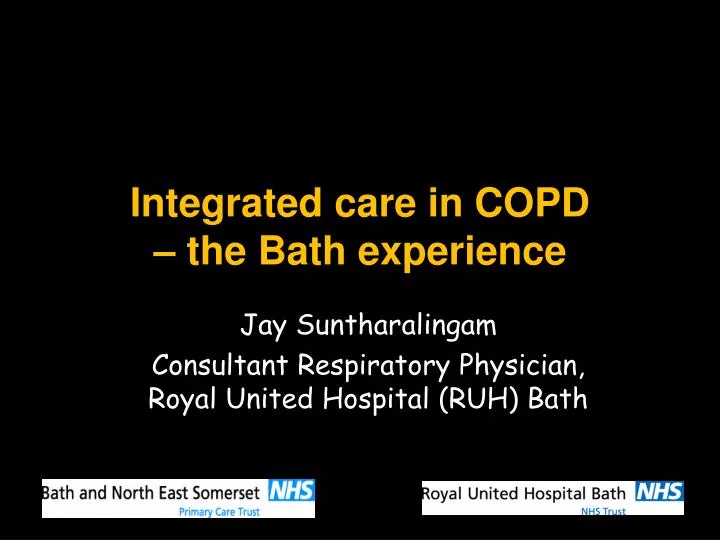 integrated care in copd the bath experience