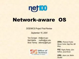 network aware os