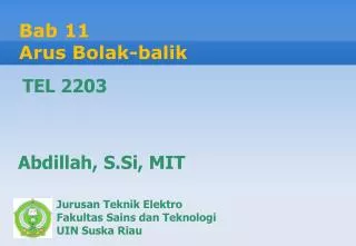 bab 11 arus bolak balik